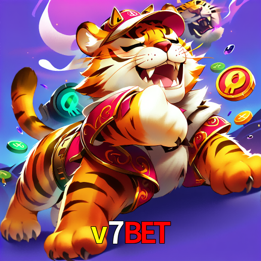 Imagem promocional da v7bet mostrando a plataforma e suas vantagens